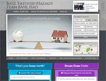 Tablet Screenshot of basilhadad.com